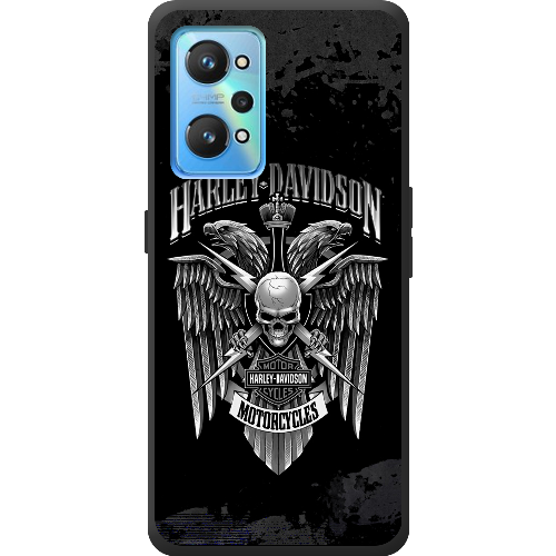 Чехол BoxFace Realme GT Neo 2 Harley Davidson skull and eagles