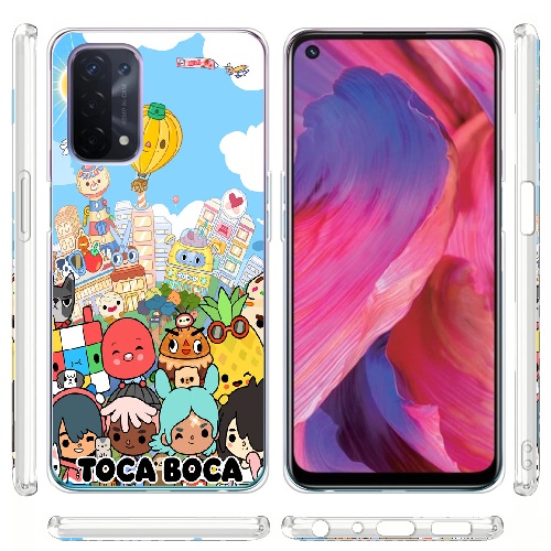 Чехол Boxface OPPO A74 5G Світ Тока Бока