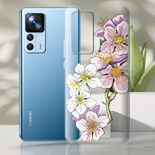 Чехол BoxFace Xiaomi 12T / 12T Pro Cherry Blossom