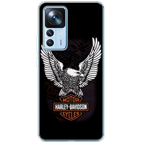 Чехол BoxFace Xiaomi 12T / 12T Pro Harley Davidson and eagle