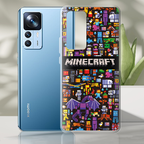 Чехол BoxFace Xiaomi 12T / 12T Pro Minecraft Mobbery