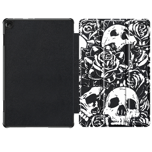 Чехол для Lenovo Tab M10 TB328 3rd Gen 10.1" Skull and Roses