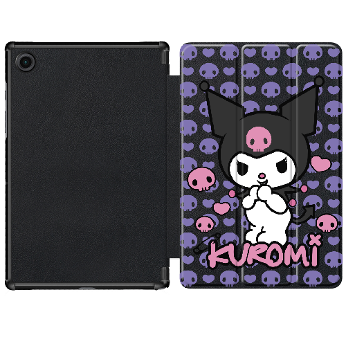 Чехол для Samsung Galaxy Tab A8 2021 X200/X205 10.5" Kuromi Purple Skull