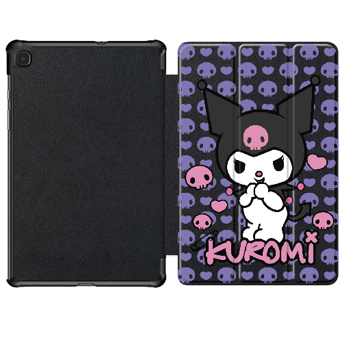 Чехол для Samsung Galaxy Tab S6 Lite P613/P619 10.4" Kuromi Purple Skull