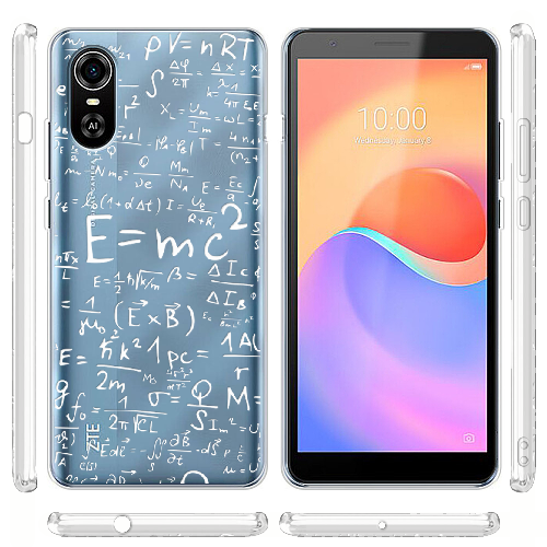 Чехол BoxFace ZTE Blade A31 Plus E=mc2