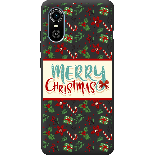 Чехол BoxFace ZTE Blade A31 Plus Vintage Christmas Congratulation