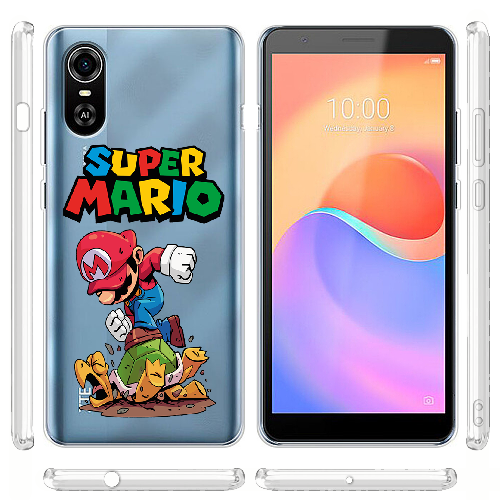 Чехол BoxFace ZTE Blade A31 Plus Super Mario