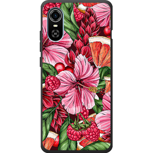 Чехол BoxFace ZTE Blade A31 Plus Tropical Flowers