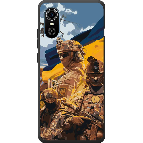 Чехол BoxFace ZTE Blade A31 Plus Воїни ЗСУ