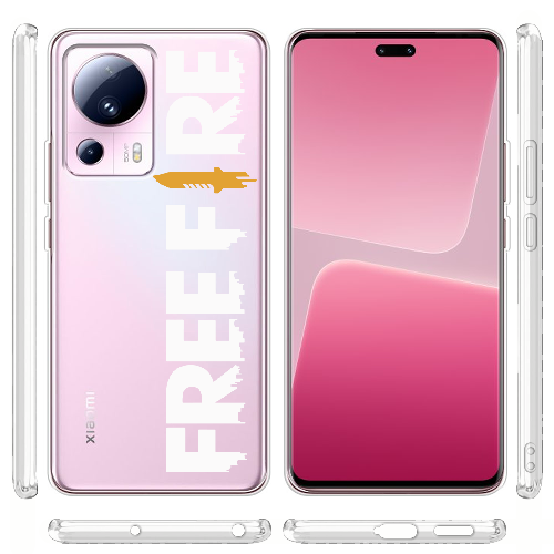 Чехол BoxFace Xiaomi 13 Lite Белый Free Fire