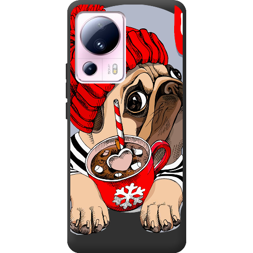 Чехол BoxFace Xiaomi 13 Lite Winter Puggy