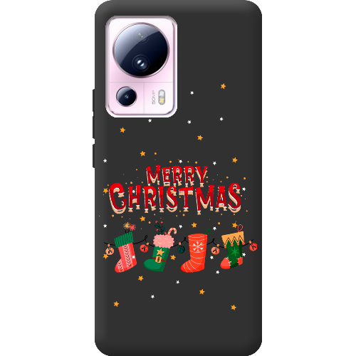 Чехол BoxFace Xiaomi 13 Lite Рождественские Носки