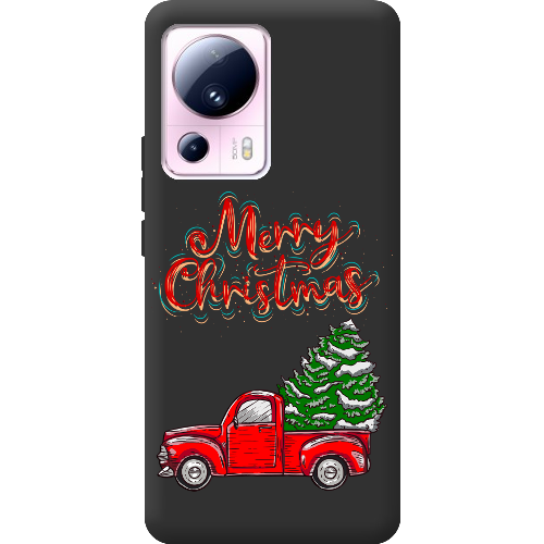 Чехол BoxFace Xiaomi 13 Lite Holiday Car Merry Christmas