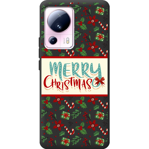 Чехол BoxFace Xiaomi 13 Lite Vintage Christmas Congratulation