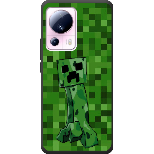 Чехол BoxFace Xiaomi 13 Lite Minecraft Creeper