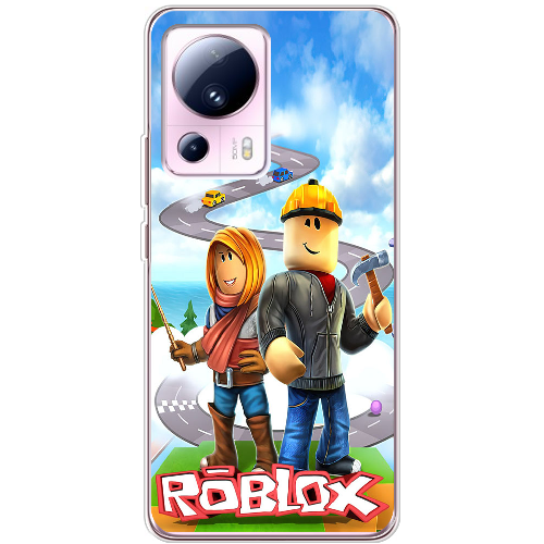 Чехол BoxFace Xiaomi 13 Lite Roblox Білдерман