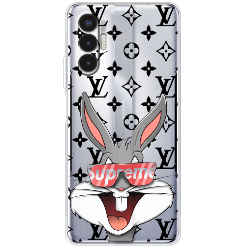 Чехол BoxFace Tecno POVA 3 looney bunny