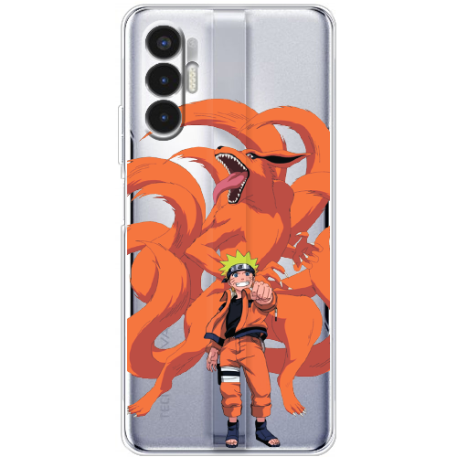 Чехол BoxFace Tecno POVA 3 Naruto and Kurama