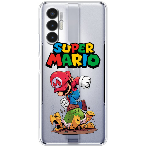 Чехол BoxFace Tecno POVA 3 Super Mario