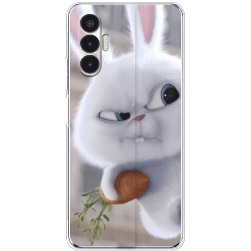 Чехол BoxFace Tecno POVA 3 Rabbit Snowball