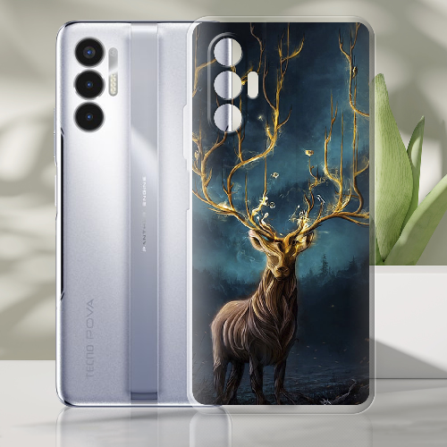 Чехол BoxFace Tecno POVA 3 Fairy Deer