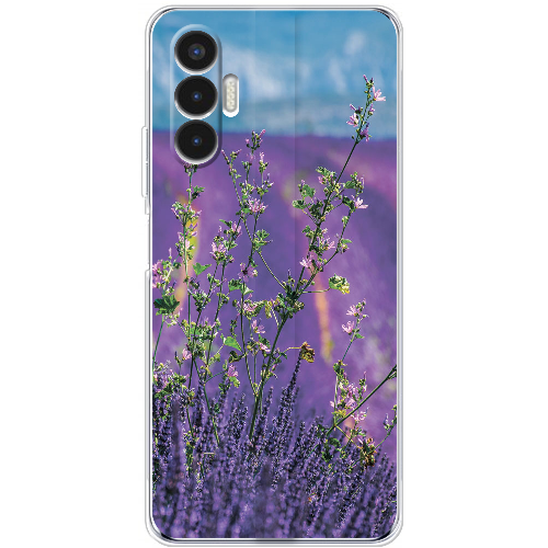 Чехол BoxFace Tecno POVA 3 Lavender Field