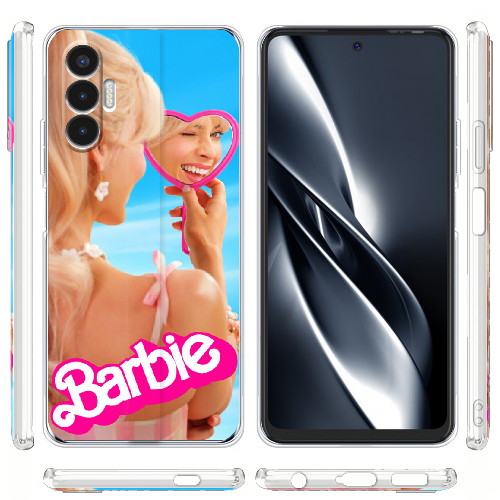 Чехол BoxFace Tecno POVA 3 Barbie 2023