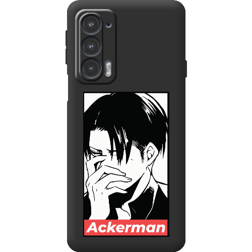 Чехол BoxFace Motorola Edge 20 Attack On Titan - Ackerman