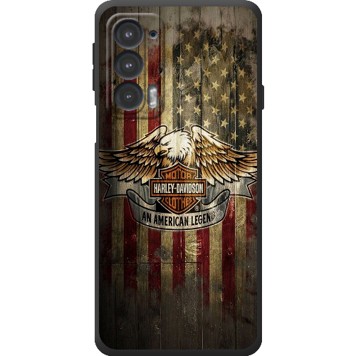 Чехол BoxFace Motorola Edge 20 Harley Davidson An American Legend