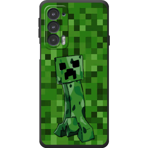 Чехол BoxFace Motorola Edge 20 Minecraft Creeper