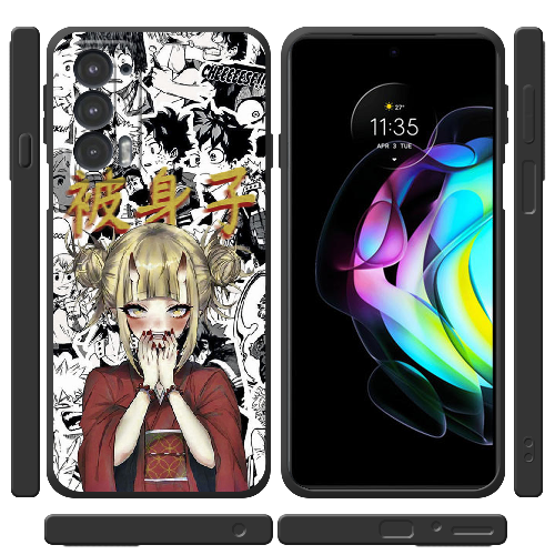 Чехол BoxFace Motorola Edge 20 Himiko Toga - My Hero Academia