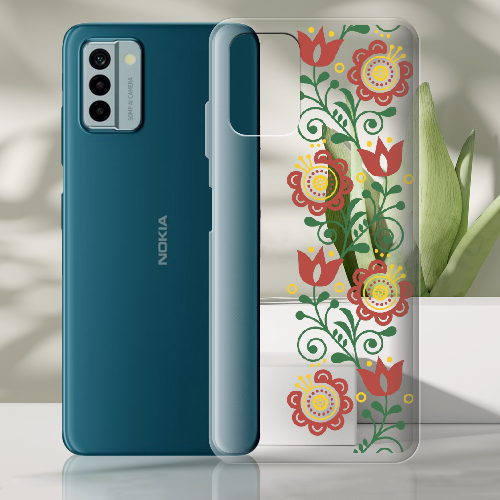 Чехол BoxFace Nokia G22 Ethno Flower