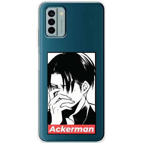 Чехол BoxFace Nokia G22 Attack On Titan - Ackerman
