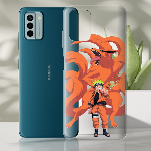 Чехол BoxFace Nokia G22 Naruto and Kurama