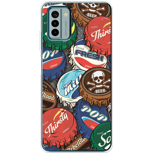 Чехол BoxFace Nokia G22 Drink Lids