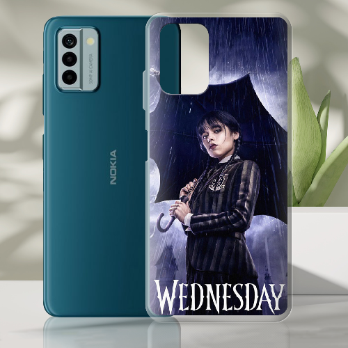 Чехол BoxFace Nokia G22 Wednesday Addams