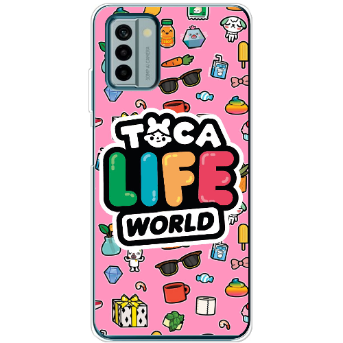 Чехол BoxFace Nokia G22 Toca Boca Life World