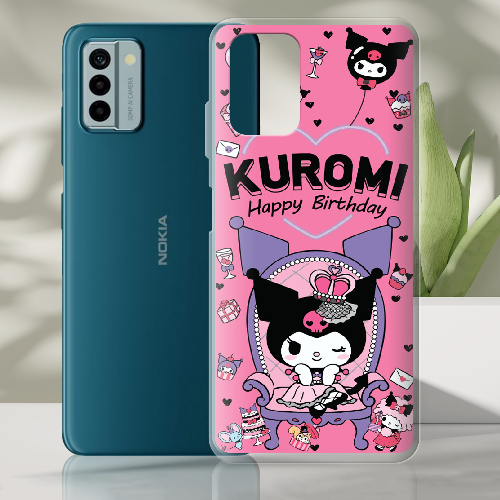 Чехол BoxFace Nokia G22 День народження Kuromi