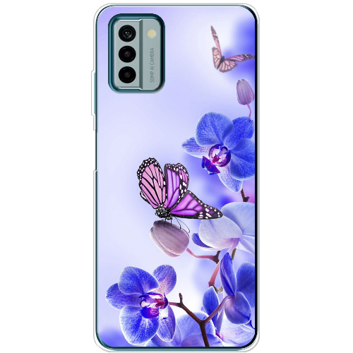 Чехол BoxFace Nokia G22 Orchids and Butterflies