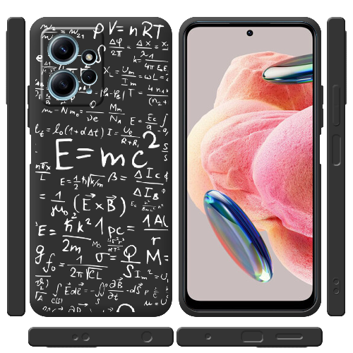 Чехол BoxFace Xiaomi Redmi Note 12 4G E=mc2