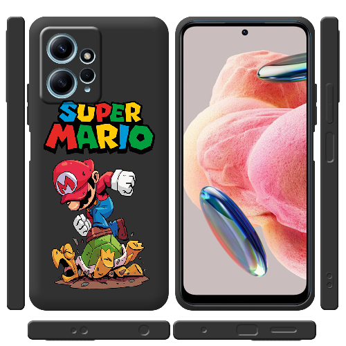 Чехол BoxFace Xiaomi Redmi Note 12 4G Super Mario