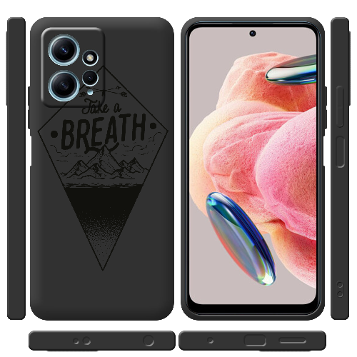 Чехол BoxFace Xiaomi Redmi Note 12 4G Take a Breath