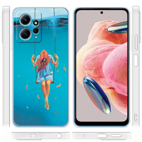 Чехол BoxFace Xiaomi Redmi Note 12 4G Girl In The Sea