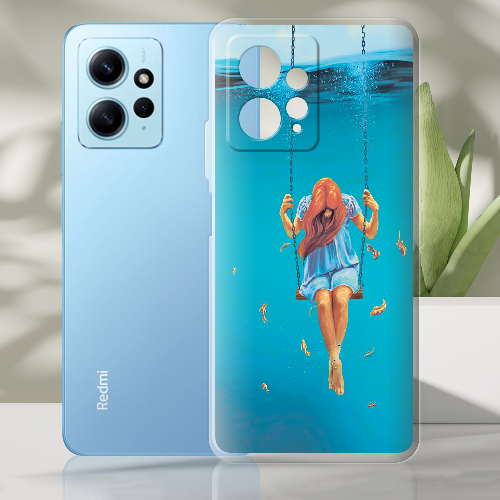 Чехол BoxFace Xiaomi Redmi Note 12 4G Girl In The Sea