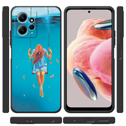 Чехол BoxFace Xiaomi Redmi Note 12 4G Girl In The Sea