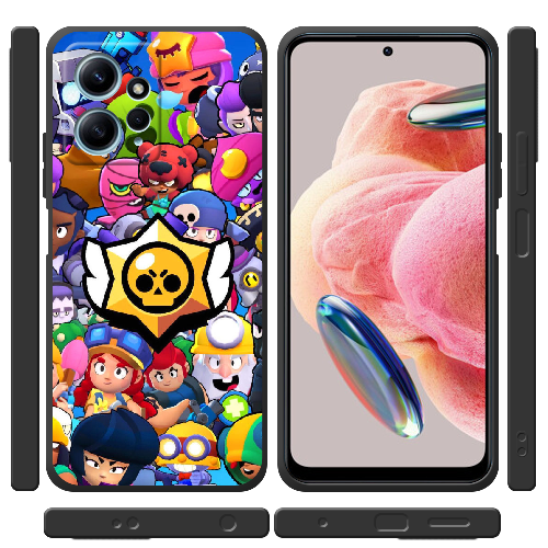 Чехол BoxFace Xiaomi Redmi Note 12 4G Brawl Stars