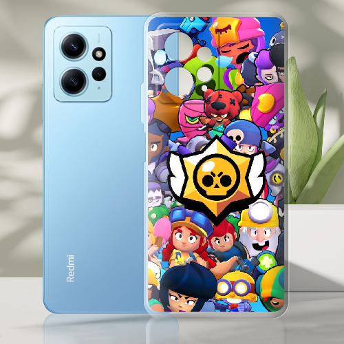 Чехол BoxFace Xiaomi Redmi Note 12 4G Brawl Stars