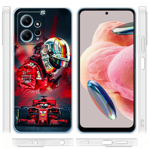 Чехол BoxFace Xiaomi Redmi Note 12 4G Racing Car