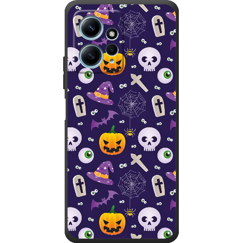 Чехол BoxFace Xiaomi Redmi Note 12 4G Halloween Purple Mood