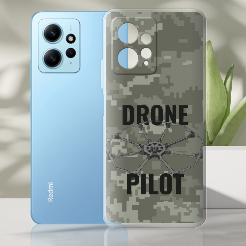 Чехол BoxFace Xiaomi Redmi Note 12 4G Drone Pilot